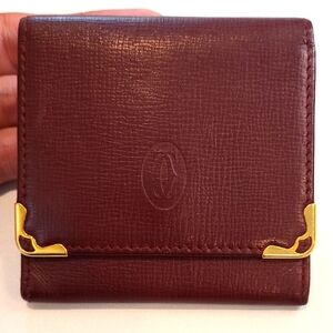 Cartier De Must Square Coin Pouch